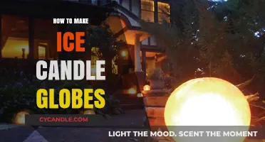 Crafting Magical Ice Candle Globes: A Step-by-Step DIY Guide