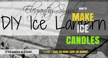 Crafting Magical Ice Candles: A Simple DIY Guide for Beginners