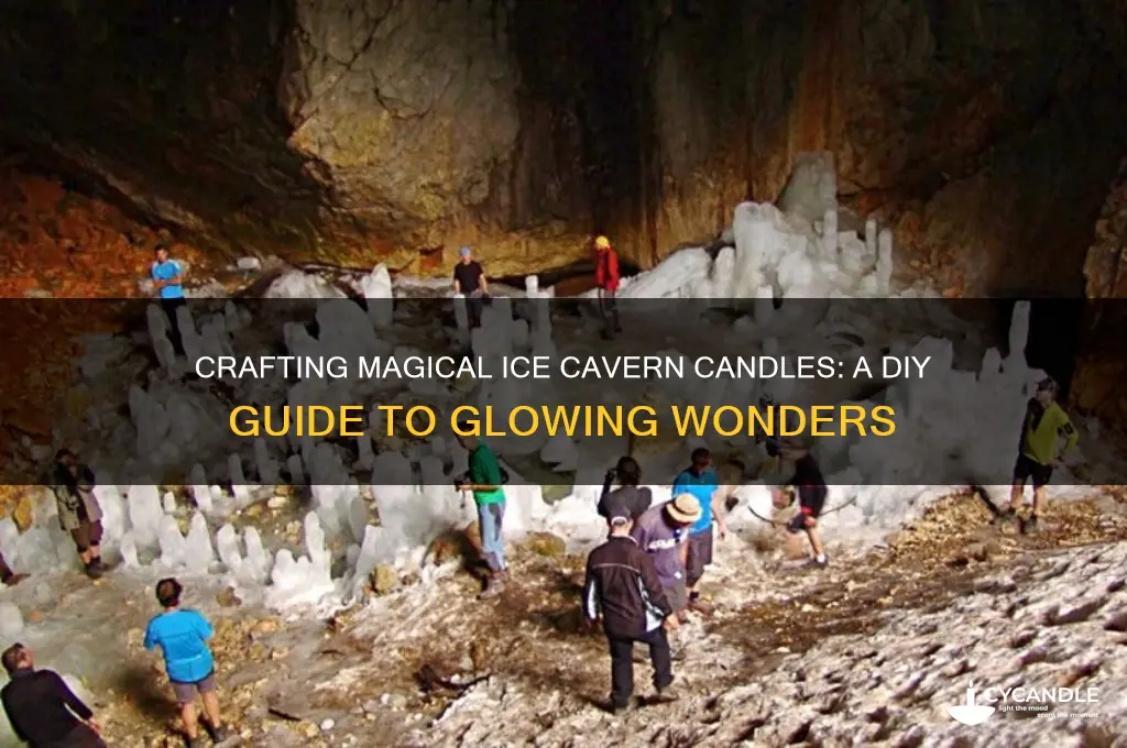 how to make ice cavern candles