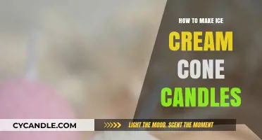 DIY Ice Cream Cone Candles: Sweet Scented Craft Tutorial