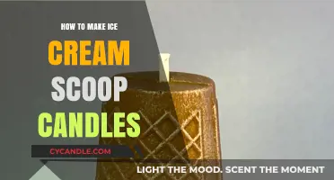 Crafting Ice Cream Scoop Candles: A Sweet DIY Home Decor Idea