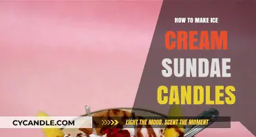 Craft Sweet-Scented Ice Cream Sundae Candles: A DIY Guide