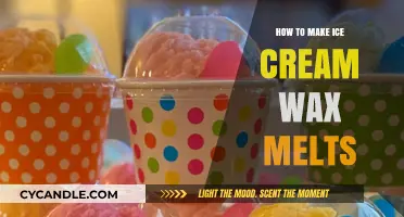 Crafting Sweet Scents: A Guide to Making Ice Cream Wax Melts