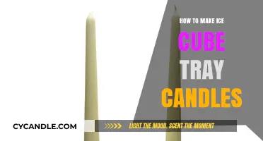 Crafting Charming Ice Cube Tray Candles: A Simple DIY Guide