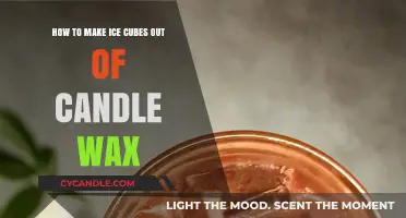 Crafting Wax Ice Cubes: A Creative Candle-Making Technique