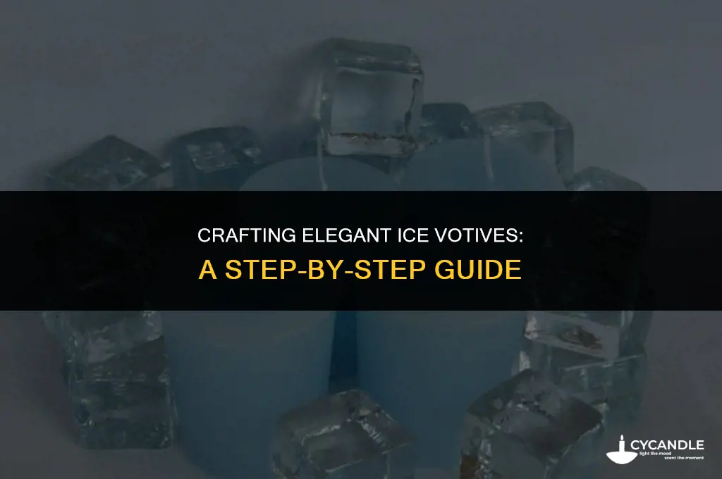 how to make ice votives