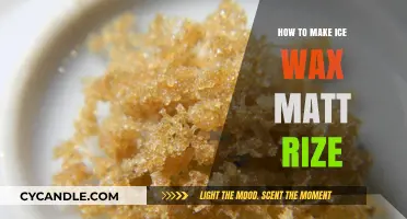 Crafting Ice Wax Matt Rizes: A Step-by-Step Guide