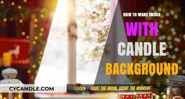 Creating Stunning Images with a Warm Candlelit Background: A Guide