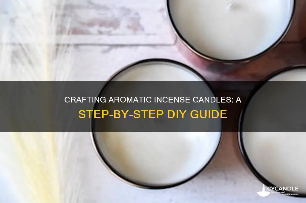 how to make incense candles