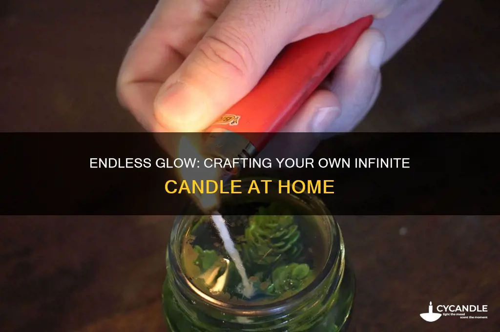 how to make infinite candle