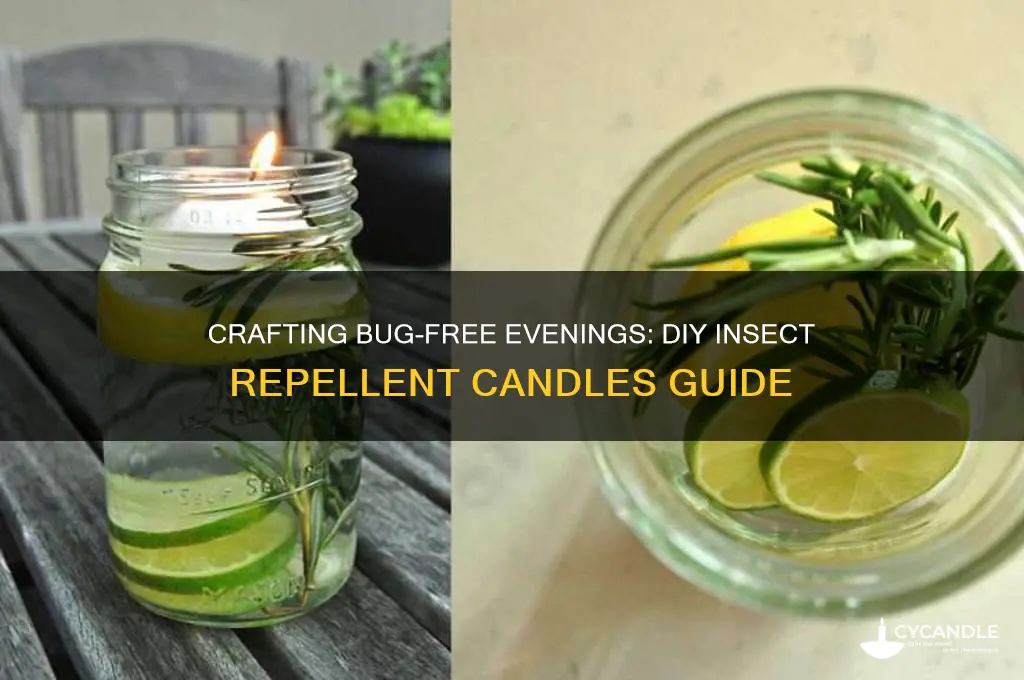 how to make insect repellent candles