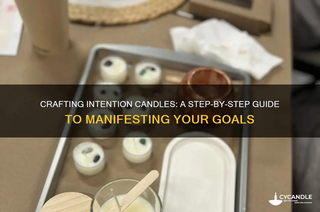 how to make intention candles