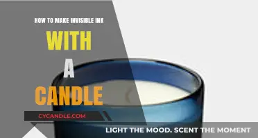 Create Secret Messages: DIY Invisible Ink Using Candle Smoke