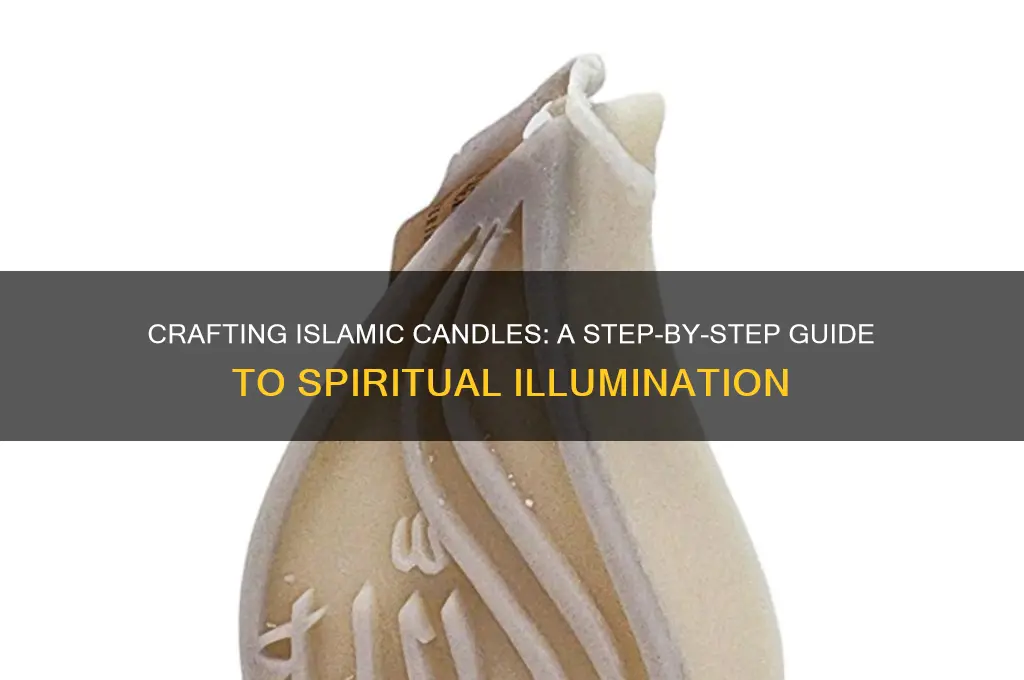 how to make islamic candles