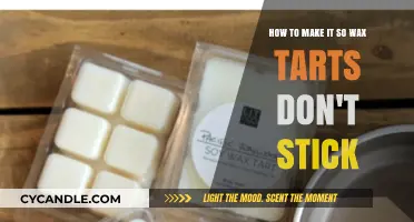 Easy Tips to Prevent Wax Tarts from Sticking