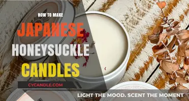 Crafting Aromatic Japanese Honeysuckle Candles: A Step-by-Step Guide