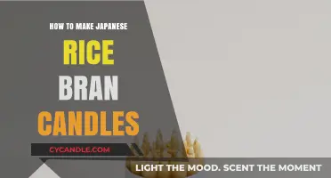 Crafting Eco-Friendly Japanese Rice Bran Candles: A Step-by-Step Guide