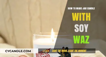 Crafting Soy Wax Jar Candles: A Simple DIY Guide