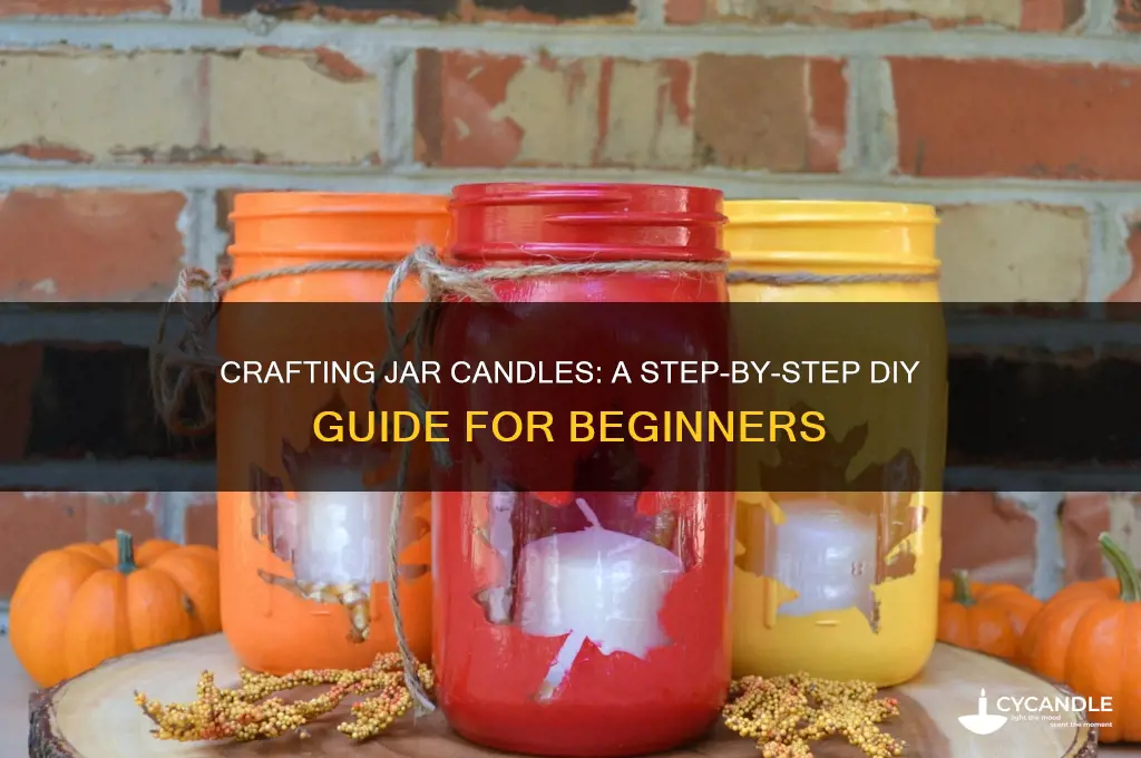 how to make jar candle