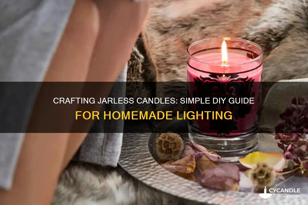 how to make jarless candles