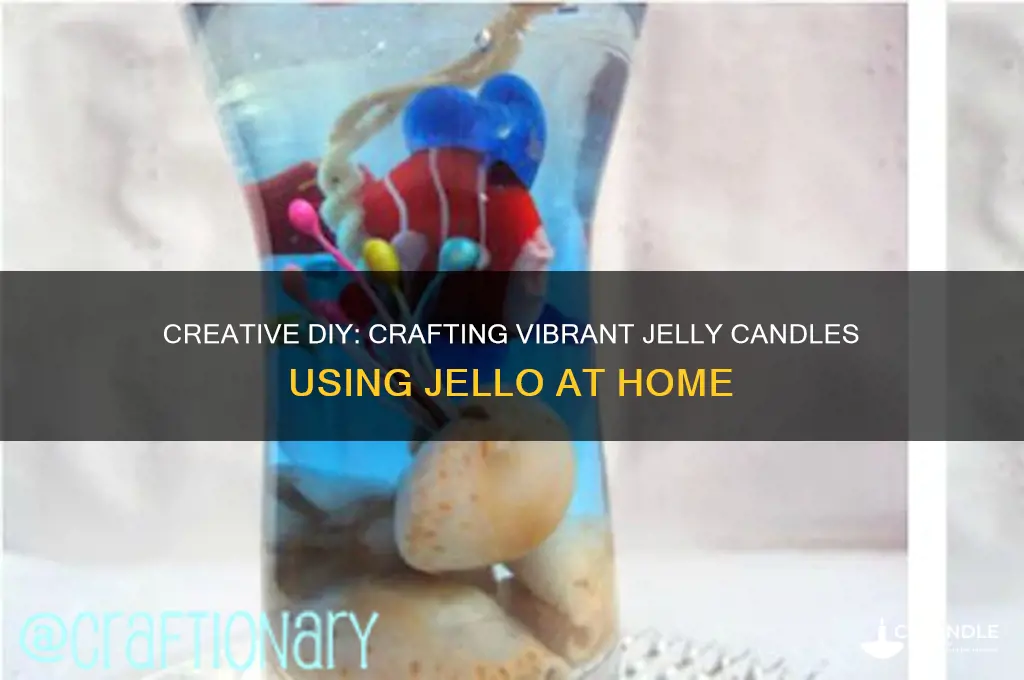 how to make jelly candles out of jello