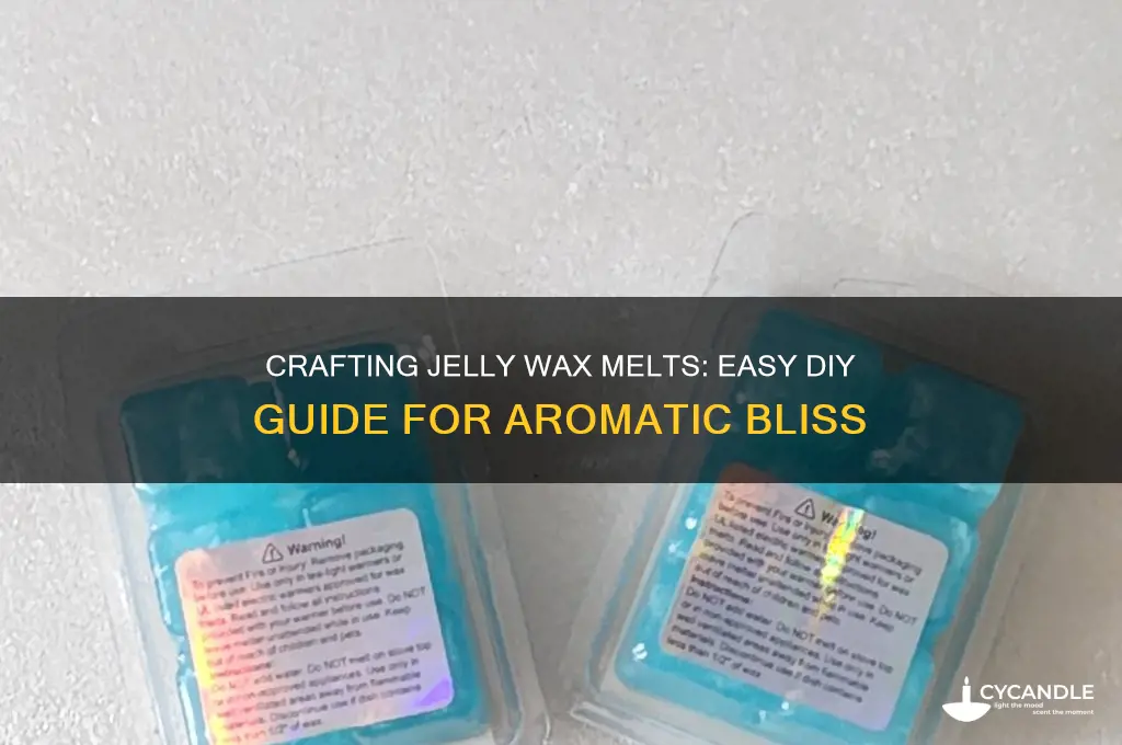 how to make jelly wax melts