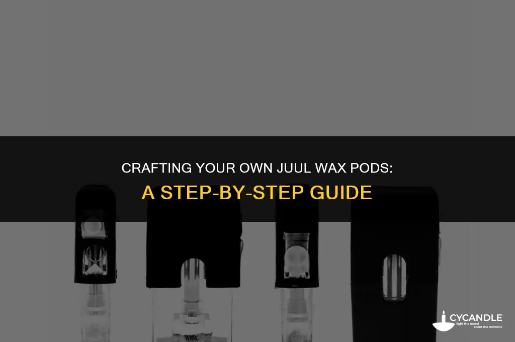 how to make juul wax pods