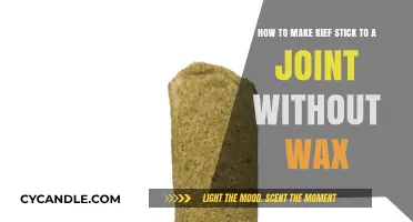 Rolling the Perfect Joint: Kief Adhesion Tips Without Wax