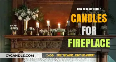 Crafting Kindle Candles: A Cozy Fireplace DIY Guide