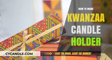 Crafting a Kwanzaa Candle Holder: A Step-by-Step DIY Guide