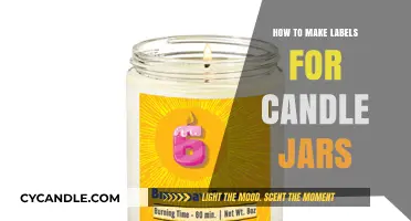 Crafting Perfect Labels for Your Candle Jars: A Step-by-Step Guide
