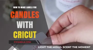 Crafting Custom Candle Labels with Cricut: A Step-by-Step Guide