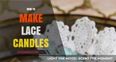 Elegant DIY Lace Candles: Crafting Beautiful Decor in Simple Steps