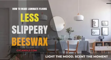 Reduce Slippery Laminate Floors with Beeswax: A Simple DIY Guide