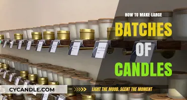Mastering Mass Candle Making: Efficient Techniques for Large Batches