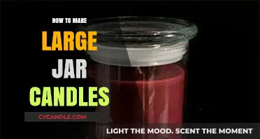 Crafting Large Jar Candles: A Step-by-Step DIY Guide