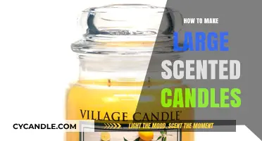 Mastering the Art of Crafting Large, Fragrant Scented Candles