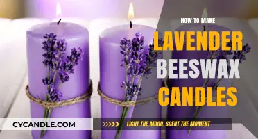 Crafting Soothing Lavender Beeswax Candles: A Step-by-Step DIY Guide