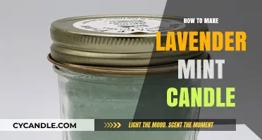 Crafting Soothing Lavender Mint Candles: A Step-by-Step DIY Guide