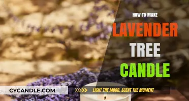 Crafting a Soothing Lavender Tree Scented Candle at Home
