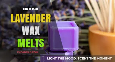 Crafting Fragrant Lavender Wax Melts: A Simple DIY Guide