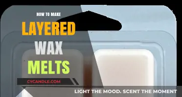 Crafting Scented Masterpieces: A Guide to Layered Wax Melts