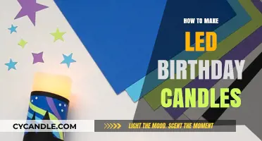 DIY LED Birthday Candles: Safe, Reusable, and Easy to Make