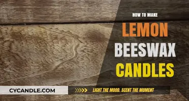 Crafting Citrus-Scented Beeswax Candles: A Step-by-Step DIY Guide