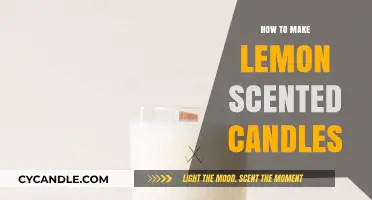 Crafting Fresh Lemon Scented Candles: A Simple DIY Guide