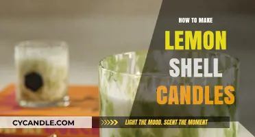 Crafting Citrusy Ambiance: DIY Lemon Shell Candles Step-by-Step Guide