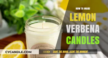 Crafting Aromatic Lemon Verbena Candles: A Step-by-Step DIY Guide