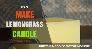 Crafting Aromatic Lemongrass Candles: A Step-by-Step DIY Guide