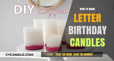 DIY Letter Birthday Candles: Creative Crafting Guide for Personalized Celebrations