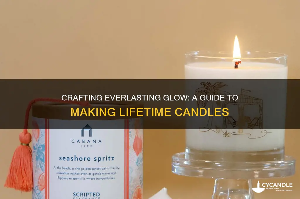 how to make lifetime candles